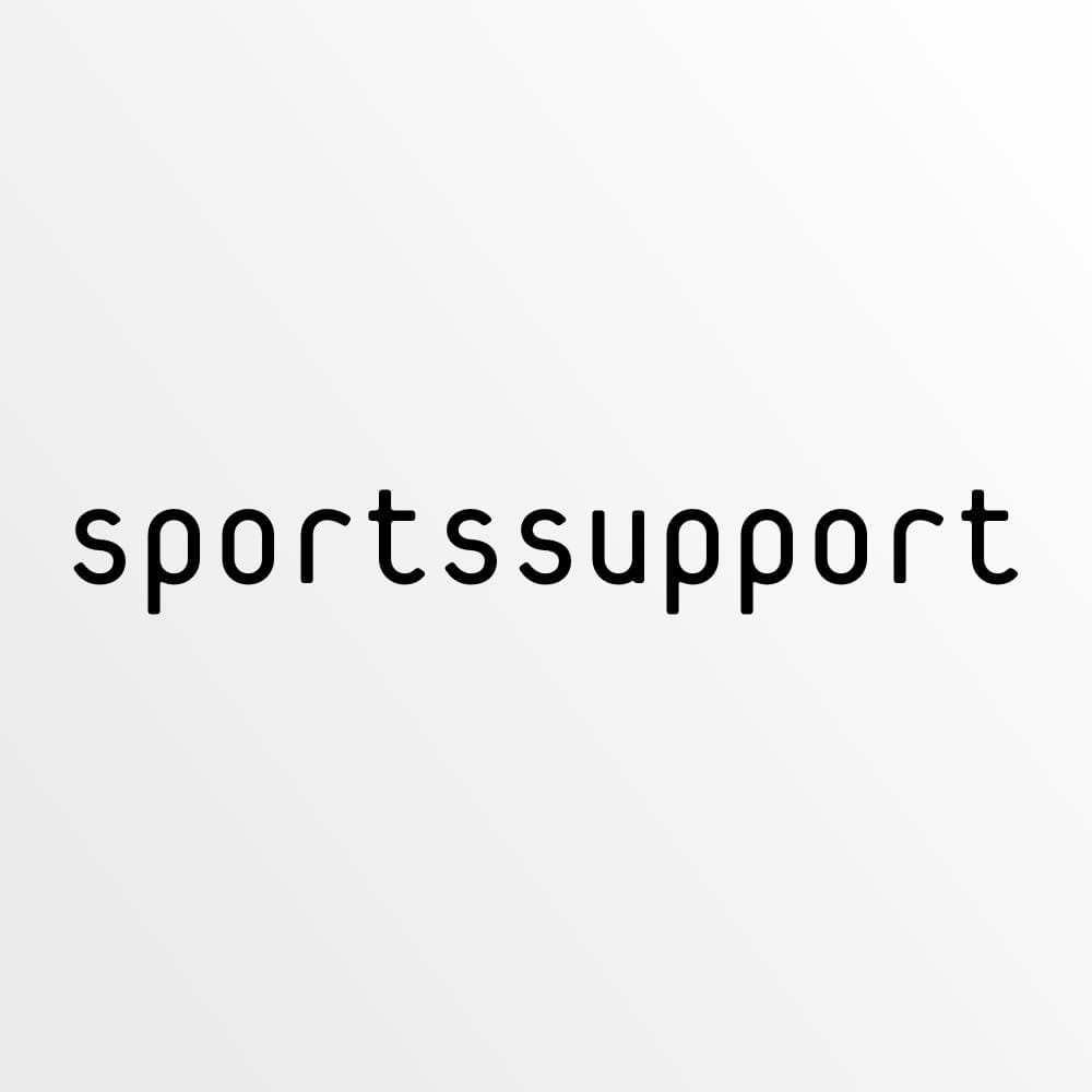 Logo sportssupport – physiotherapie fitness training / Panzerhalle